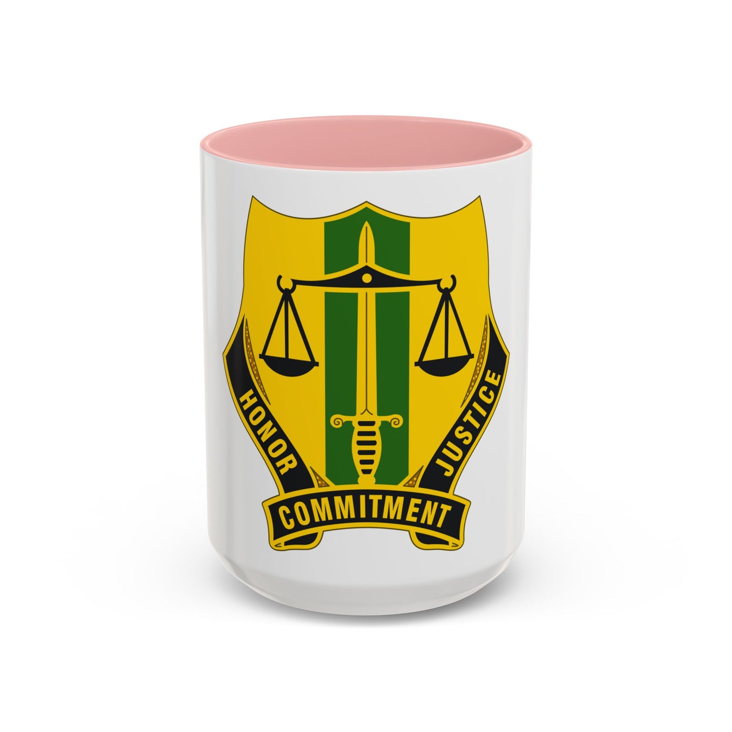 724 Military Police Battalion (U.S. Army) Accent Coffee Mug