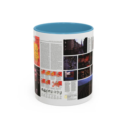 Poland - The Face and Faith 1 (1982) (Map) Accent Coffee Mug
