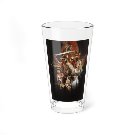 Indiana Jones And The Temple Of Doom, circa 1984 - Pint Glass 16oz