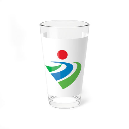 Flag of Kanzaki Saga (Japan) Pint Glass 16oz