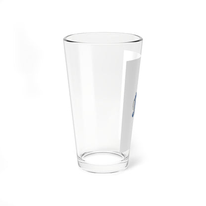 Flag of Diosjeno vertical (Hungary) Pint Glass 16oz