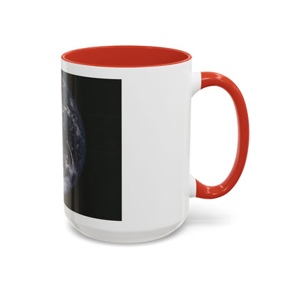 Space - Earth from Space (1973) (Map) Accent Coffee Mug