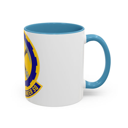 88 Civil Engineer Squadron AFMC (U.S. Air Force) Accent Coffee Mug