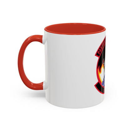821 Contingency Response Sq AMC (U.S. Air Force) Accent Coffee Mug