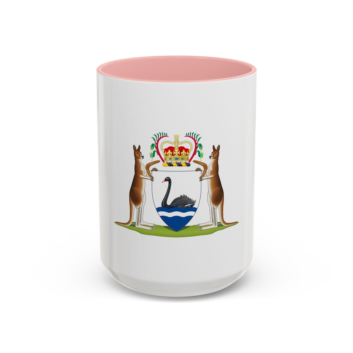 Coat of arms of Western Australia - Accent Coffee Mug