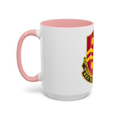 246 Field Artillery Battalion (U.S. Army) Accent Coffee Mug