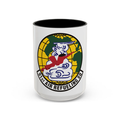 91st Air Refueling Squadron (U.S. Air Force) Accent Coffee Mug