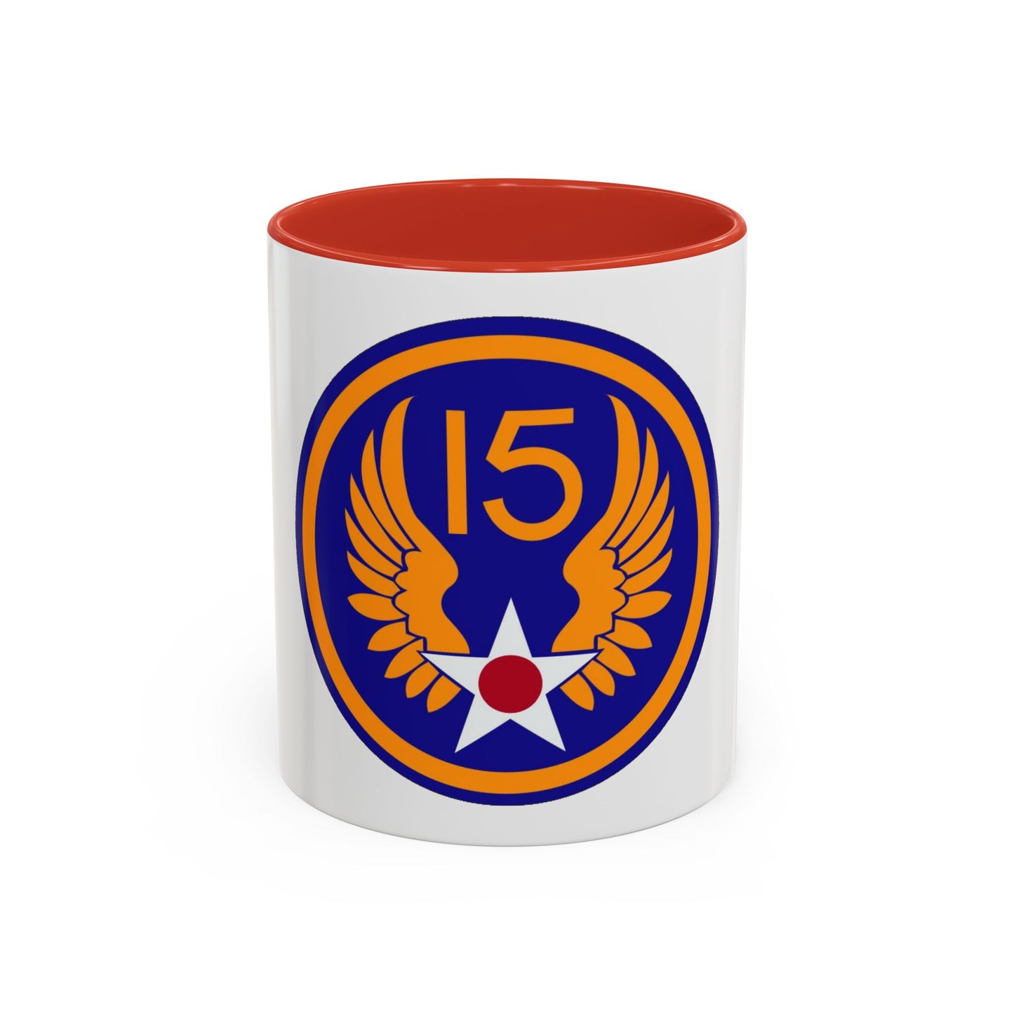 15 Air Force (U.S. Army) Accent Coffee Mug