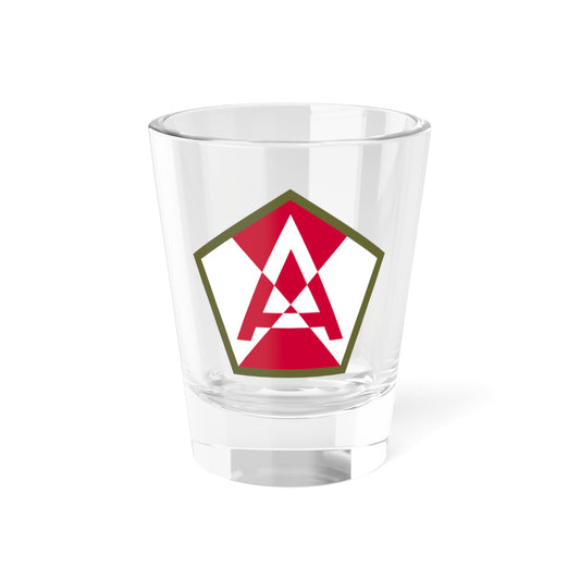 Fifteenth United States (U.S. Army) Shot Glass 1.5oz