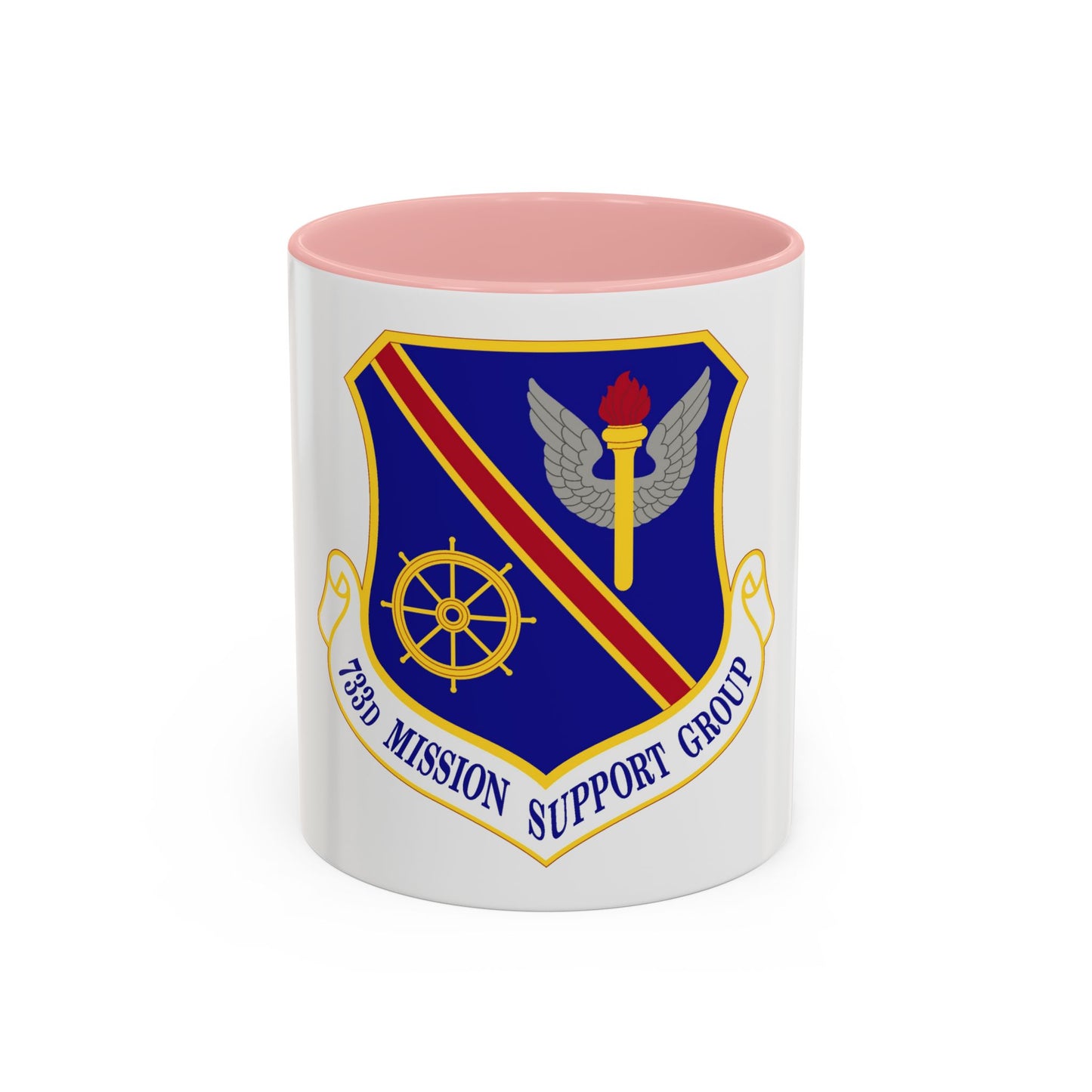 733d Mission Support Group (U.S. Air Force) Accent Coffee Mug