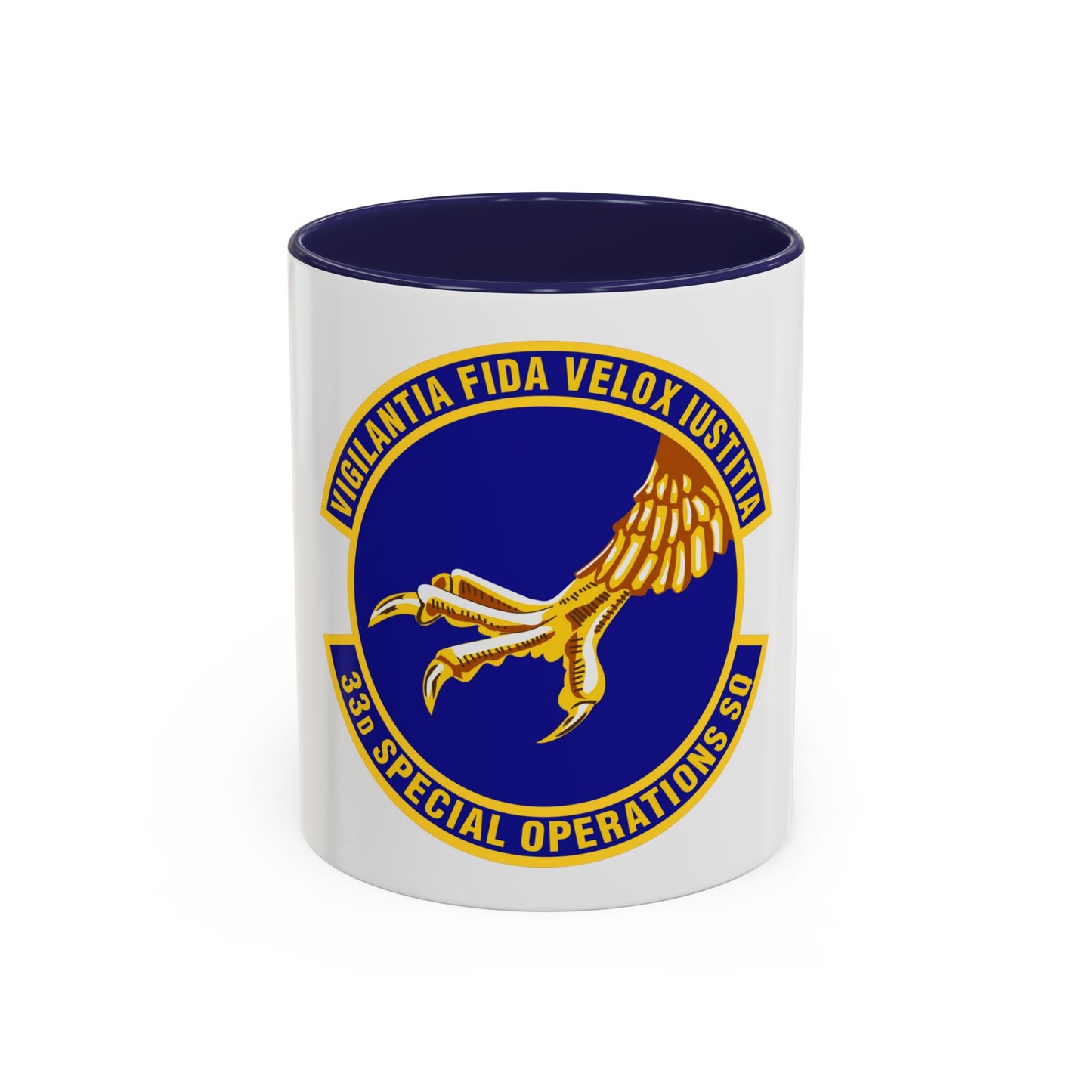 33d Special Operations Squadron (U.S. Air Force) Accent Coffee Mug