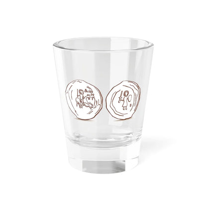 Печать Александра Глебовича 1297-1313 гг. (Belarus) (Coat of Arms) Shot Glass 1.5oz 1.5oz - Go Mug Yourself