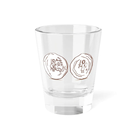 Печать Александра Глебовича 1297-1313 гг. (Belarus) (Coat of Arms) Shot Glass 1.5oz 1.5oz - Go Mug Yourself