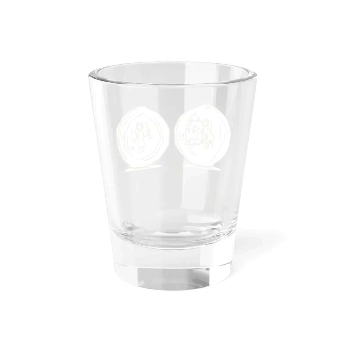 Печать Александра Глебовича 1297-1313 гг. (Belarus) (Coat of Arms) Shot Glass 1.5oz - Go Mug Yourself
