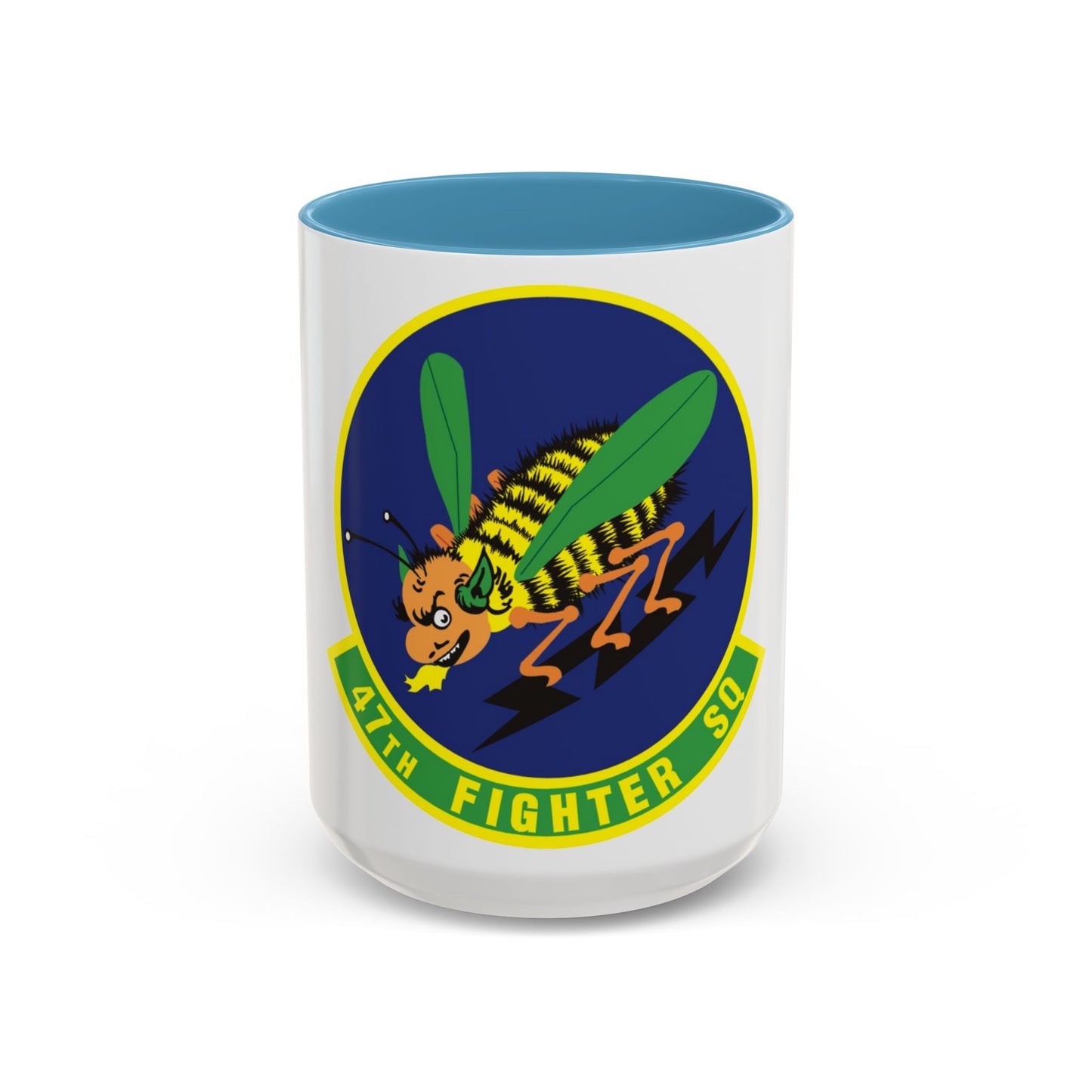 47th Fighter Squadron (U.S. Air Force) Accent Coffee Mug