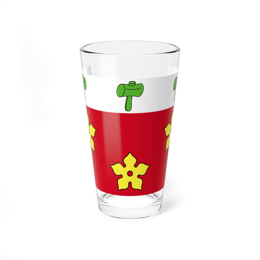 Flag of Alette (France) Pint Glass 16oz