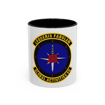 Global Activities Squadron (U.S. Air Force) Accent Coffee Mug