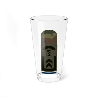 HA OS5 32 Oberfeldwebel SanOA San PH R (Military Rank) Pint Glass 16oz
