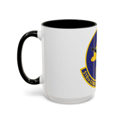 519th Combat Sustainment Squadron (U.S. Air Force) Accent Coffee Mug