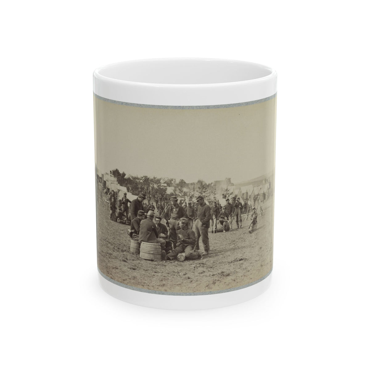 119th Pennsylvania Infantry(2) (U.S. Civil War) White Coffee Mug