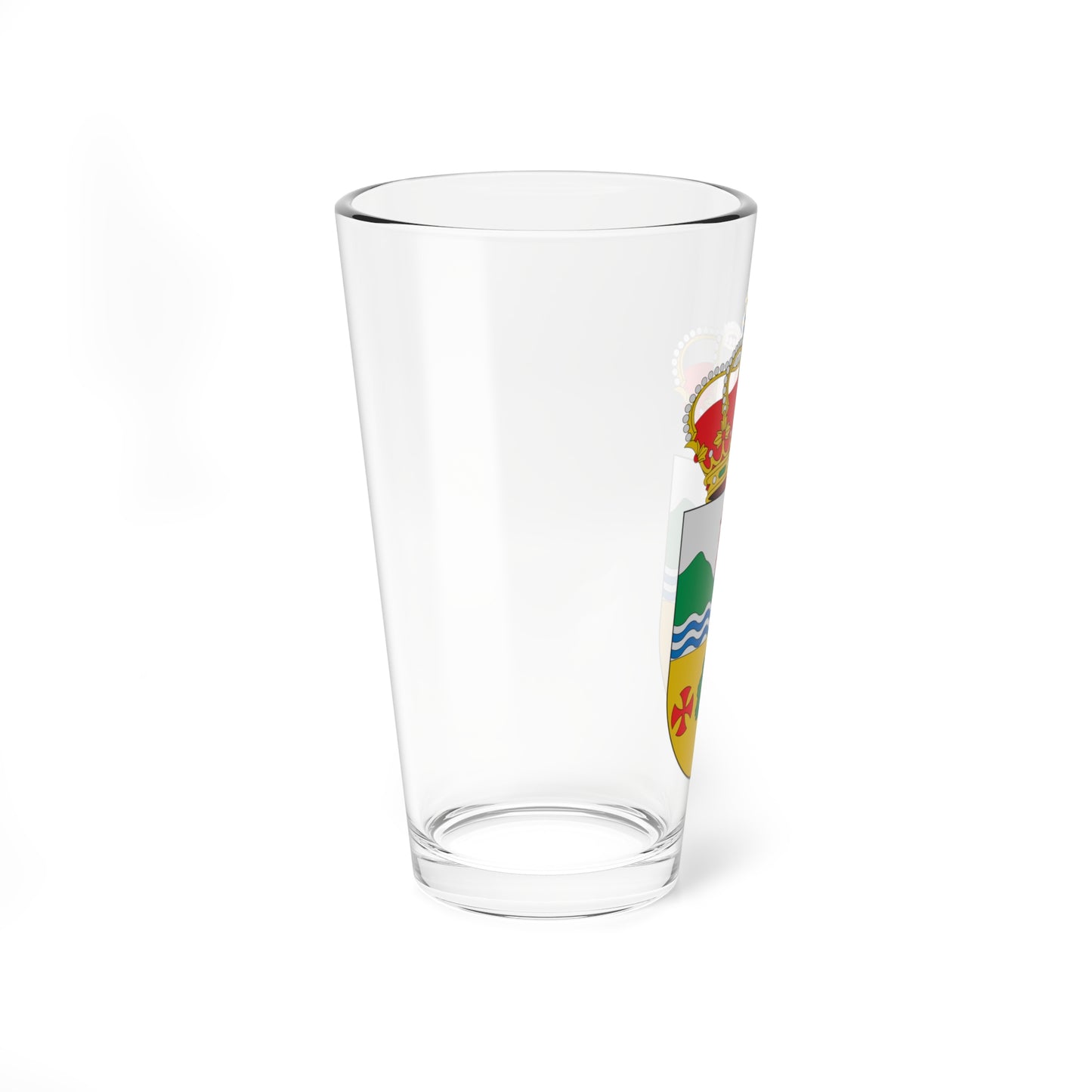 Escudo de Albuñuelas Granada (Spain) (Coat of Arms) Pint Glass 16oz