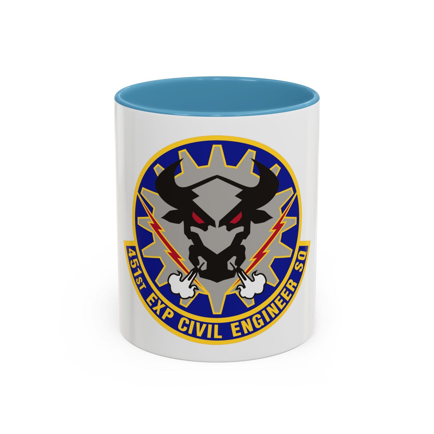 451st Expeditionary Civil Engineer Squadron (U.S. Air Force) Accent Coffee Mug