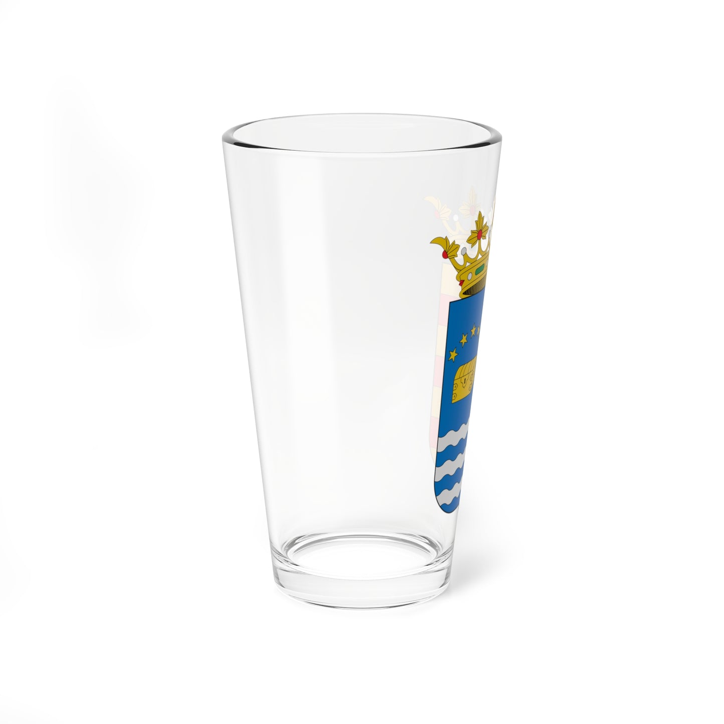 Escudo de Alcaine Teruel (Spain) (Coat of Arms) Pint Glass 16oz