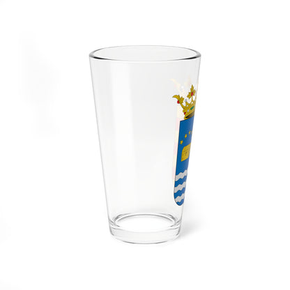 Escudo de Alcaine Teruel (Spain) (Coat of Arms) Pint Glass 16oz