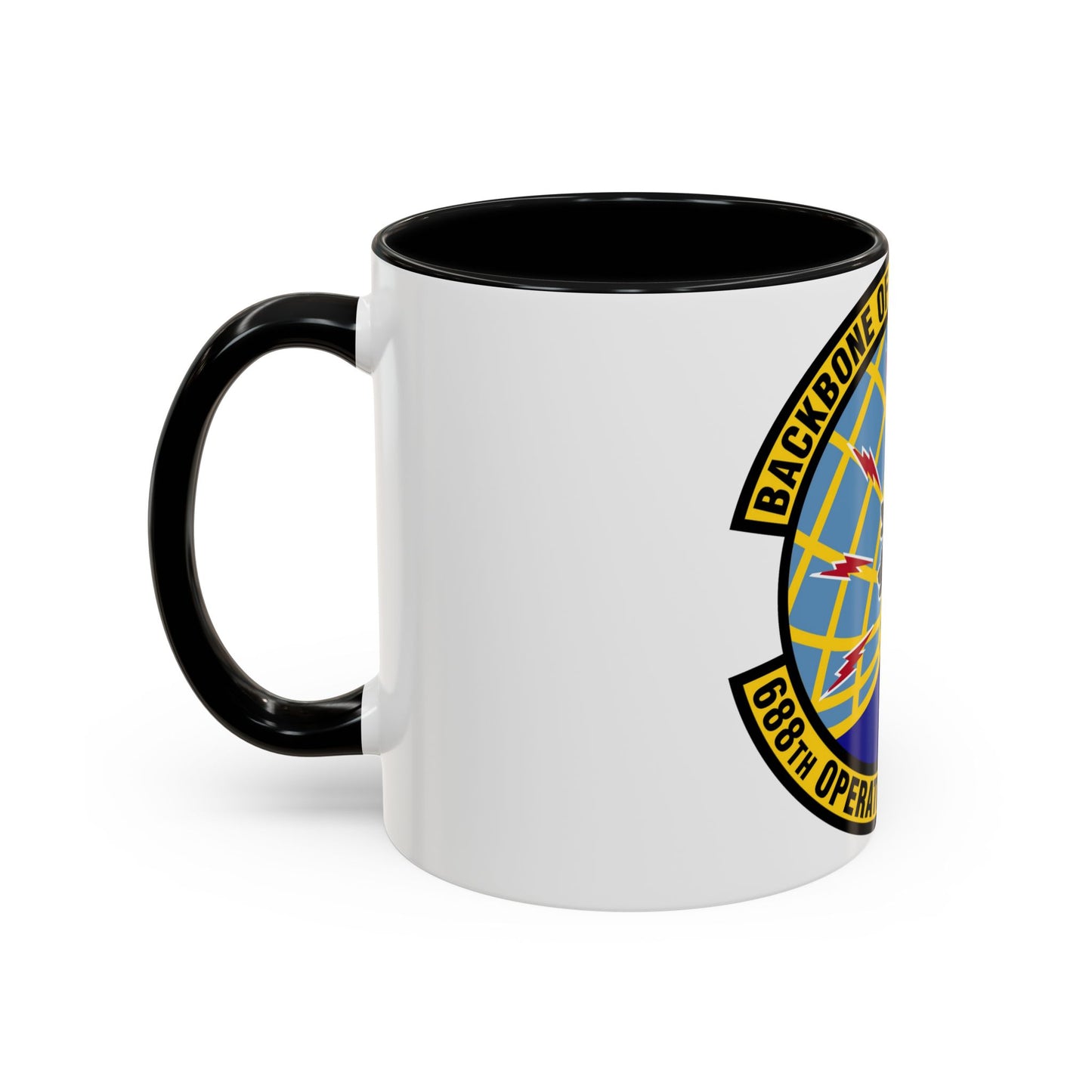 688 Operations Support Squadron ACC (U.S. Air Force) Accent Coffee Mug