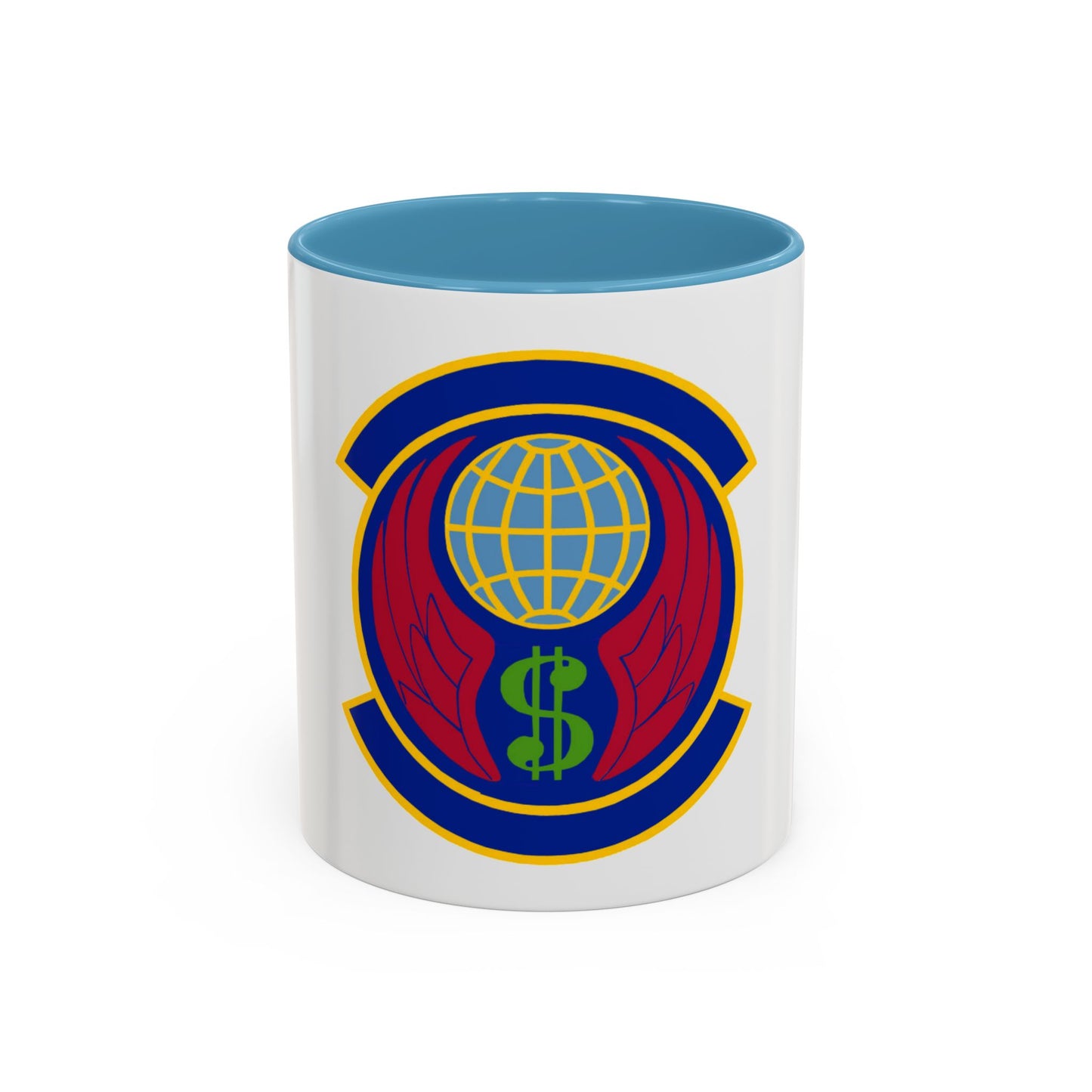 355 Comptroller Squadron ACC (U.S. Air Force) Accent Coffee Mug
