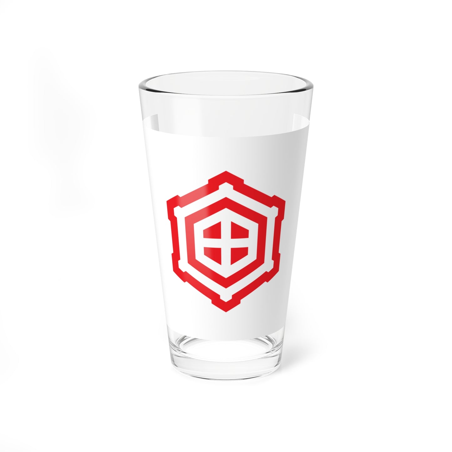 Flag of Kameda Hokkaido 1915-1973 (Japan) Pint Glass 16oz
