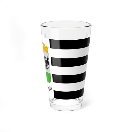 Flag of Salgotarjan (Hungary) Pint Glass 16oz