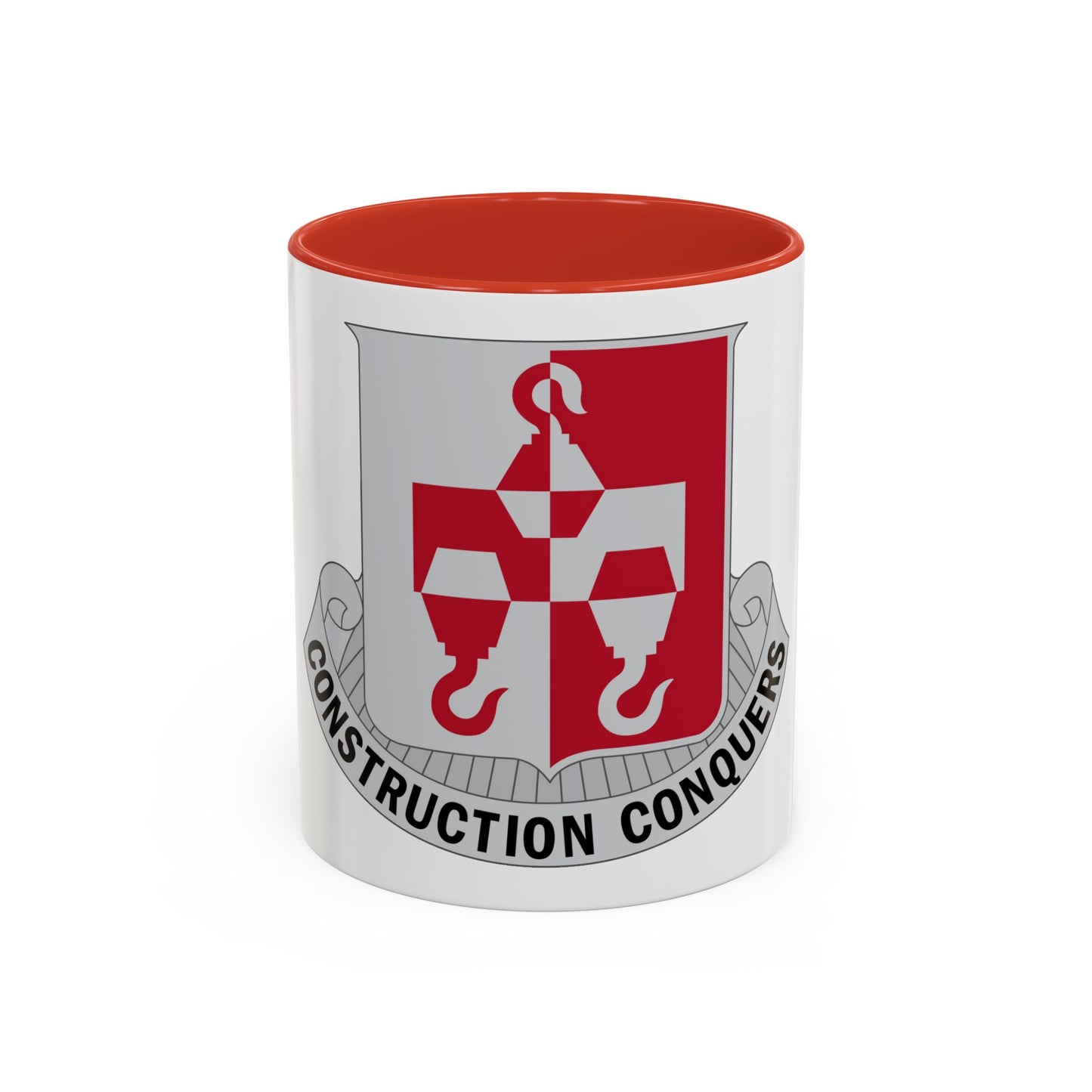 244 Engineer Battalion (U.S. Army) Accent Coffee Mug