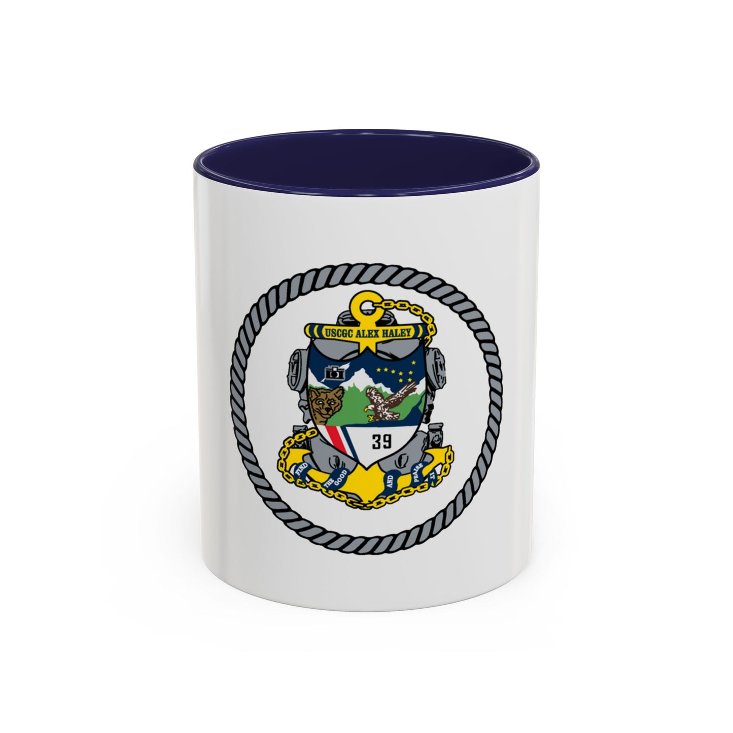 USCGC Alex Haley 39 (U.S. Coast Guard) Accent Coffee Mug