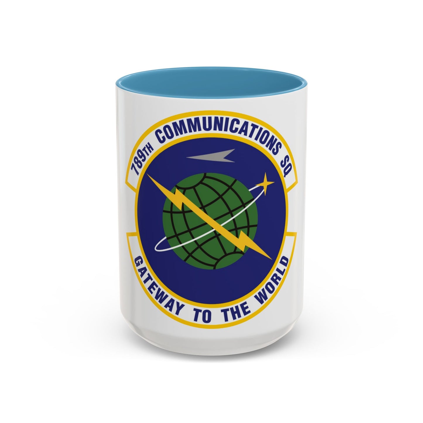 789th Communications Squadron (U.S. Air Force) Accent Coffee Mug