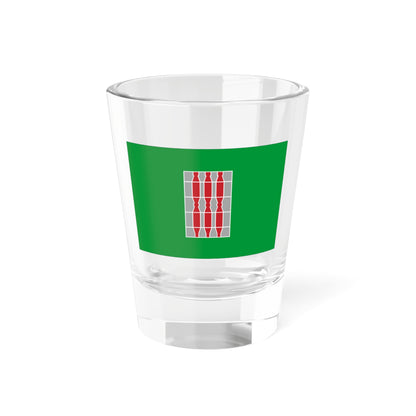 Flag of Umbria Italy - Shot Glass 1.5oz