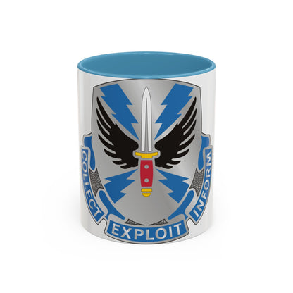 337 Military Intelligence Battalion (U.S. Army) Accent Coffee Mug