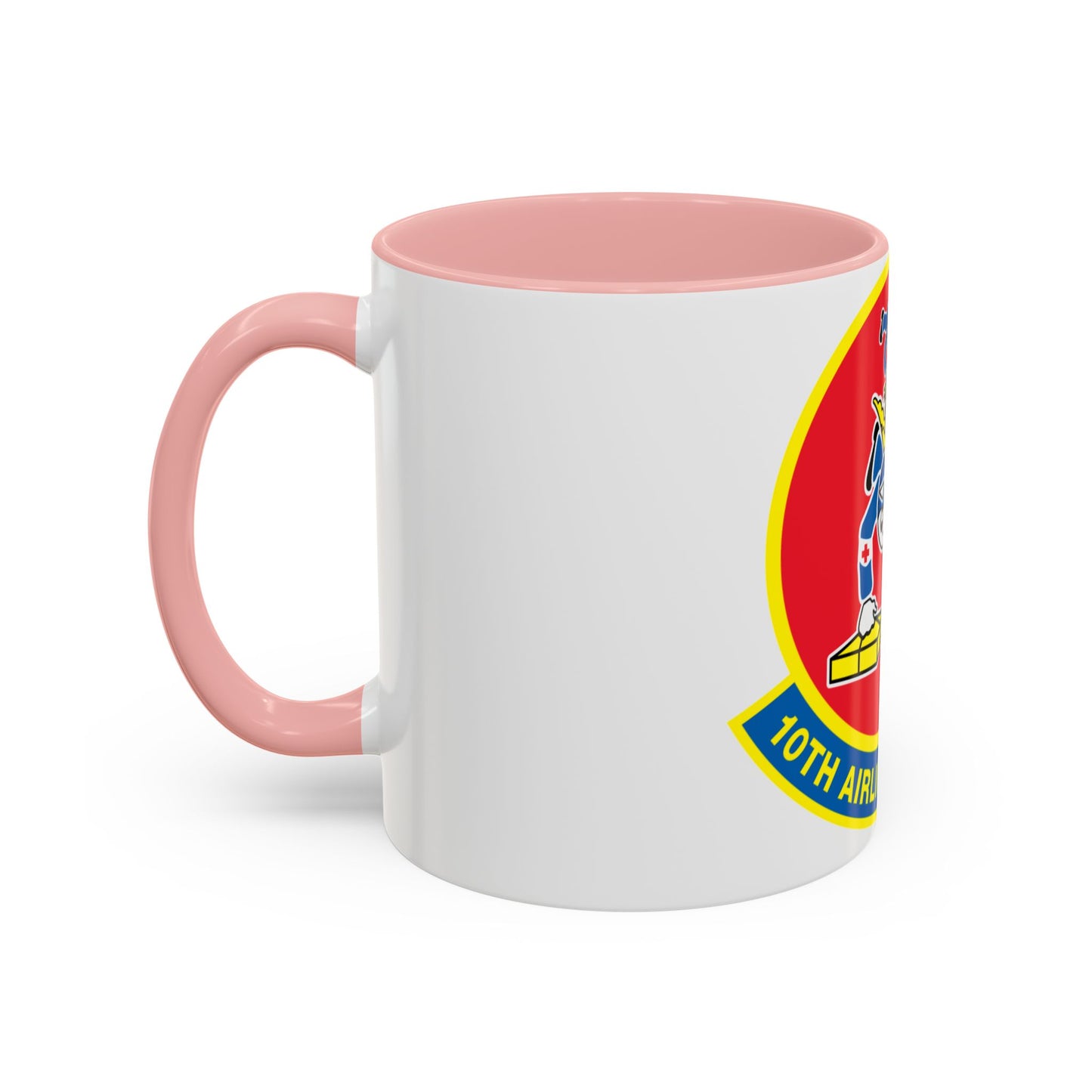 10th Airlift Squadron (U.S. Air Force) Accent Coffee Mug