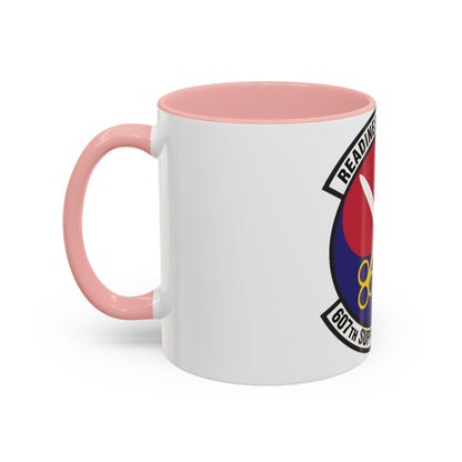 607th Support Squadron (U.S. Air Force) Accent Coffee Mug