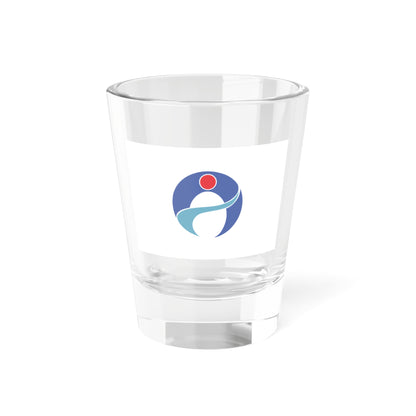 Flag of Amami Kagoshima (Japan) Shot Glass 1.5oz