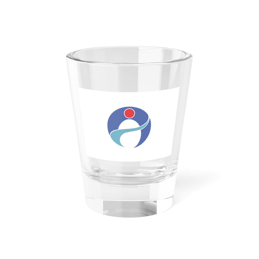 Flag of Amami Kagoshima (Japan) Shot Glass 1.5oz