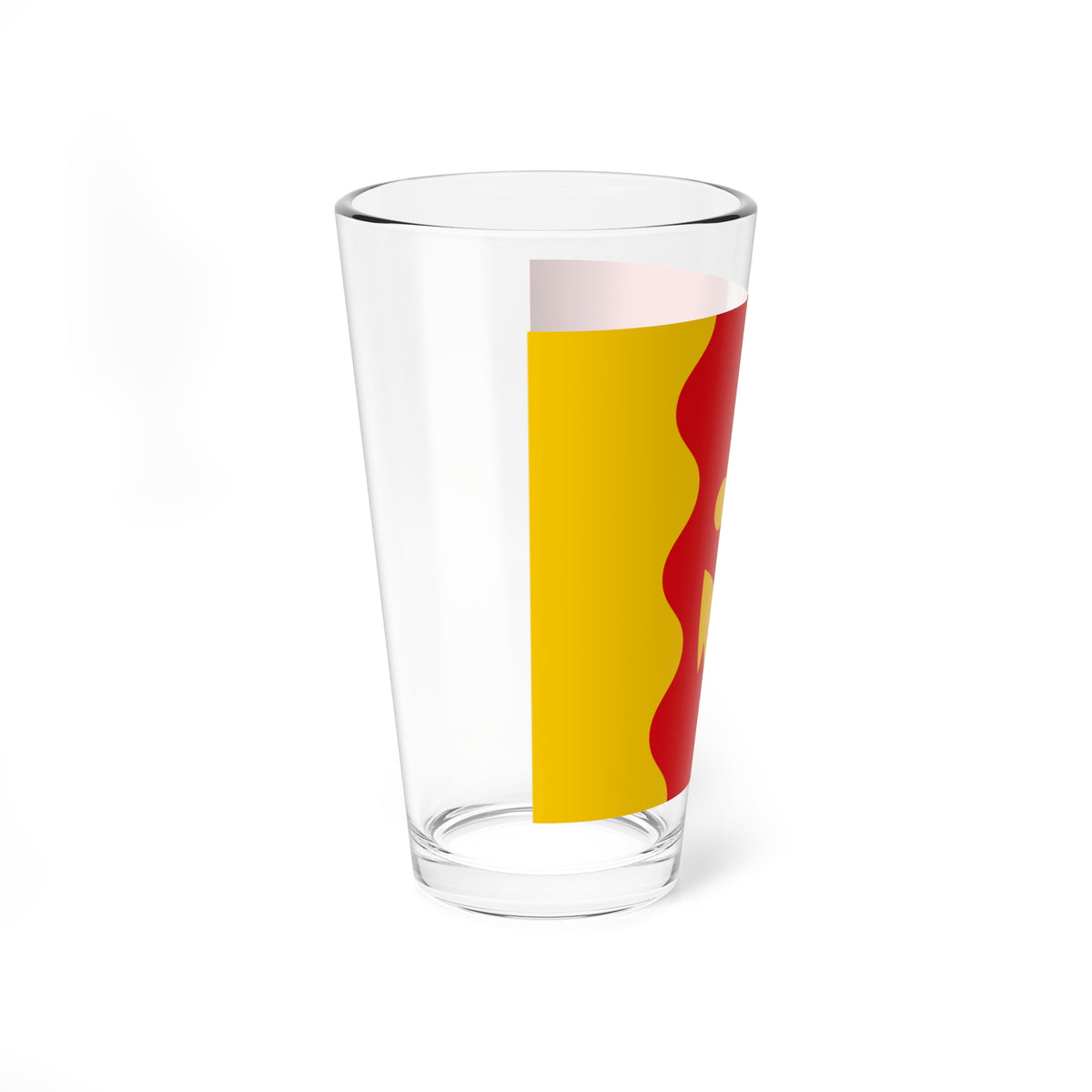Pyhäranta lippu (Finland) Pint Glass 16oz