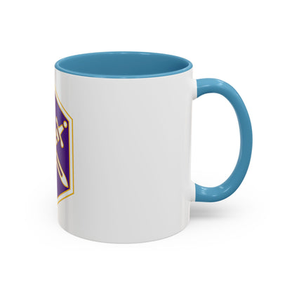 85 Civil Affairs Brigade 2 (U.S. Army) Accent Coffee Mug