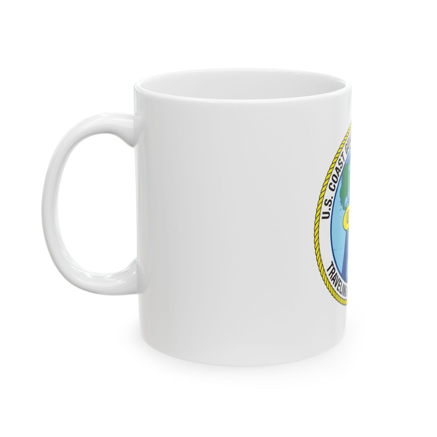 USCG Washington DC Traveling Inspection Staff (U.S. Coast Guard) White Coffee Mug