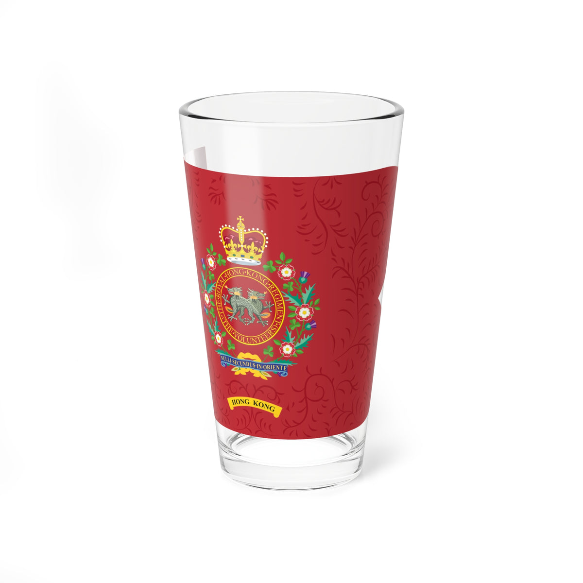 RHKR Guidon (China) Pint Glass 16oz