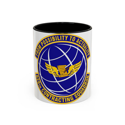 628th Contracting Squadron (U.S. Air Force) Accent Coffee Mug