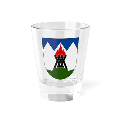 Mattmar vapen (Sweden) (Coat of Arms) Shot Glass 1.5oz