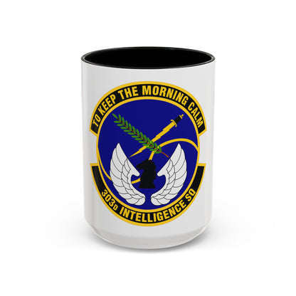 303d Intelligence Squadron (U.S. Air Force) Accent Coffee Mug