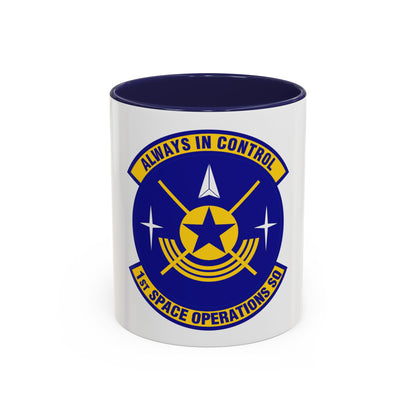 1st Space Operations Squadron (U.S. Air Force) Accent Coffee Mug