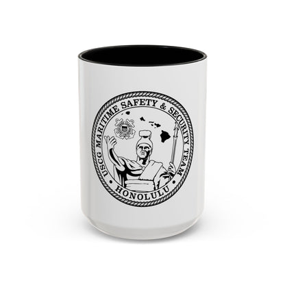 USCG MSST Honolulu (U.S. Coast Guard) Accent Coffee Mug